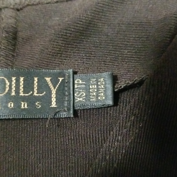 (XS) Picadilly Open Cardigan Casual Slinky Neutral Stretch Made in Canada - Picture 4 of 10